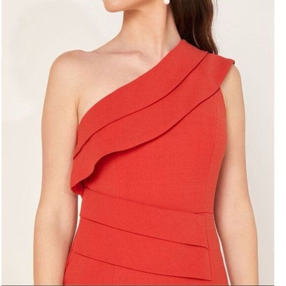 C/MEO COLLECTIVE Fragment Gown Red Womens - Picture 2 of 12